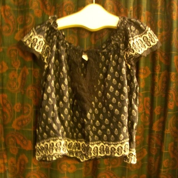 Women's Forever 21 Cute Blouse Top Size M - Picture 1 of 5